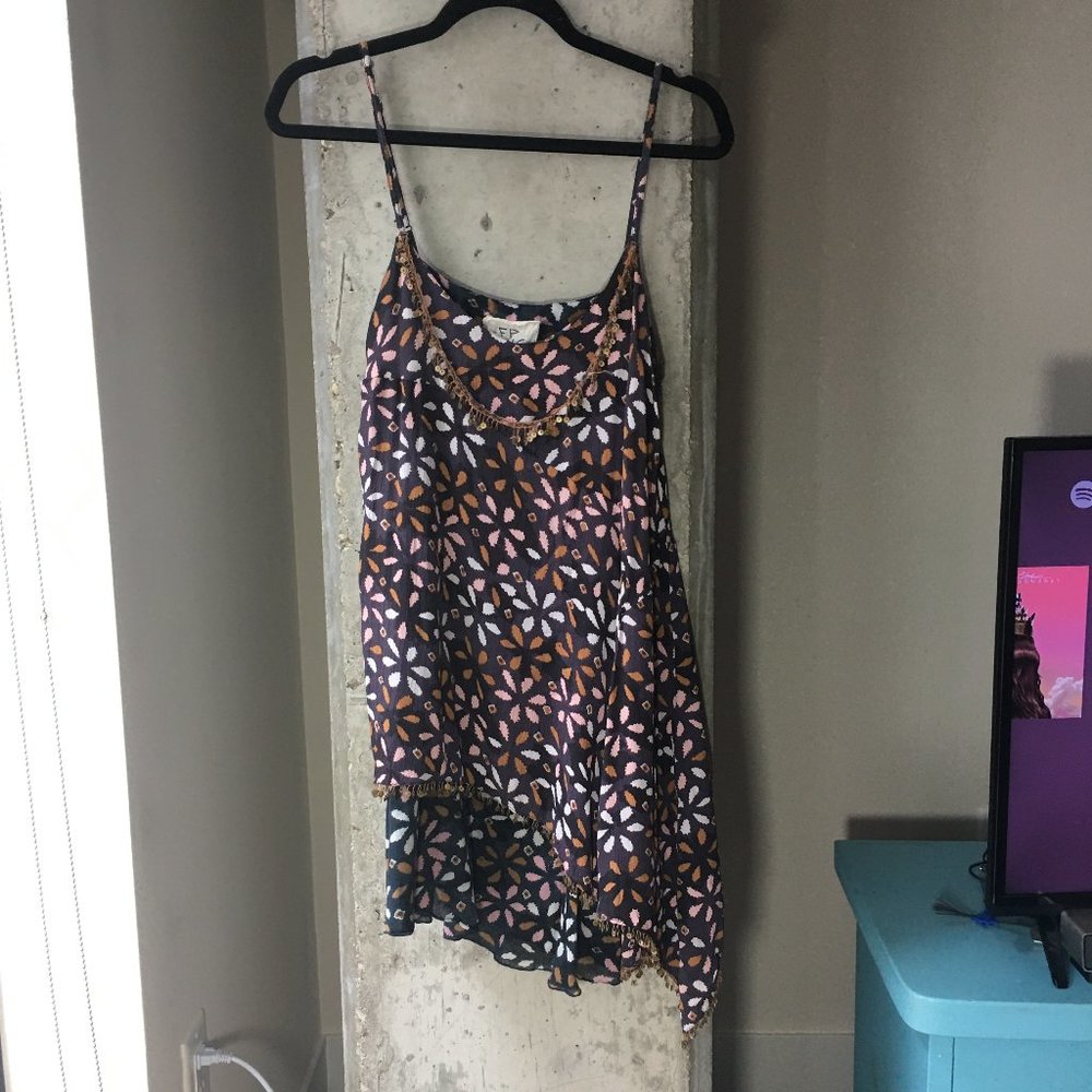 Free People Layered Sequin Accent Dress